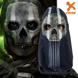 Xcoser Call of Duty Warzone Balaclava Skull Ghost Cosplay Mask Adult Halloween - Picture 1 of 7