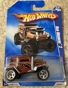 Candy Tangerine 2009 Hot Wheels BAD MUDDER 2 #143 Rebel Rides - Picture 1 of 3