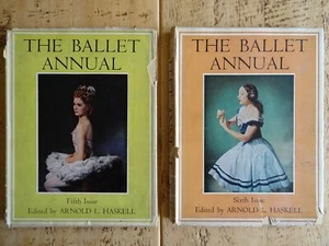 2 x Vintage Books THE BALLET ANNUAL 5th Ed (1951) & 6th Ed (1952) by A.L Haskell - Picture 1 of 12