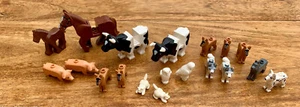 Lego animali fattoria mucche mucca maiale cane fattoria ecc. - Foto 1 di 8