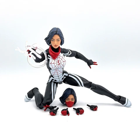 Marvel Legends Spiderman Silk 6' Figure Cover