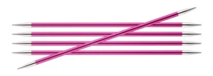 KnitPro ZING Nadelspiel Aluminium bunt beschichtet | 15cm oder 20cm zur Auswahl - Bild 1 von 14