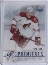  2007-08 Upper Deck Ice Premieres #189 Martin Hanzal RC /499 - COYOTES