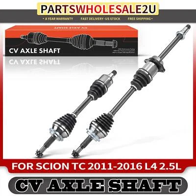 2x Conjunto de eje CV delantero para Scion tC 2011 2012-2016 transmisión automática de 2,5 L Foto 1 de 4