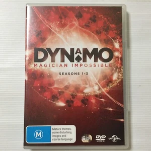 Dynamo Magician Impossible Seasons 1 2 3 Region 2 & 4 VGC 6 Discs - Picture 1 of 8