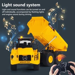 Huina 1553 RC dumper telecomando in lega radiocomandata per ragazzo regalo nuovo - Foto 1 di 10