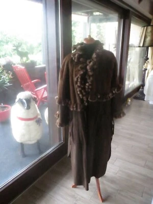 Traumhafter Hirschledermantel mit Nerz TOP!!!! - Bild 1 von 4