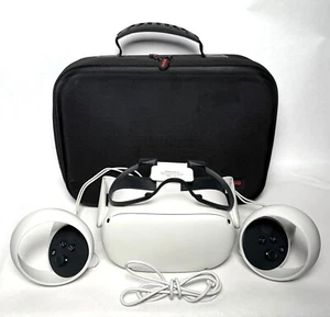 Meta Oculus Quest 2 128GB Advanced VR Virtual Reality Headset +Controllers - Picture 1 of 10
