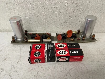 Conjunto de amplificador de línea 2X Systems Research Labs tubos 59V tubo de radiotrón 6CLC Foto 1 de 4