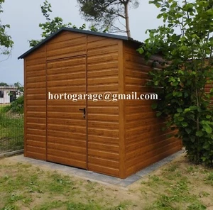 2,5x4 Garage Hobbyraum Gartenbox CONTAINER Lagerbox Blechgarage Gartenhaus Laube - Bild 1 von 2