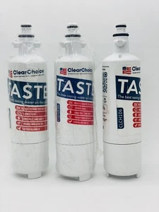 2 NEW SEALED & 1 OPEN-CLEAR CHOICE TASTE REFRIGERATOR WATER FILTER CLCH106 XBin3 - Picture 1 of 7