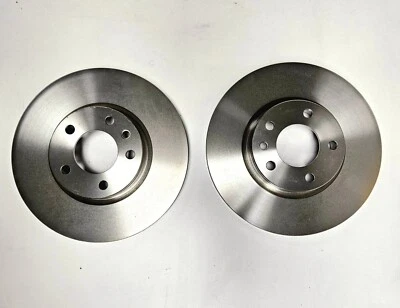 1x Juego de discos de freno delanteros originales Opel GM Omega A B - 93182283 Foto 1 de 4