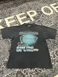 Size Large-Allsport San Antonio Spurs Western Conference Champions T Shirt - Picture 1 of 9