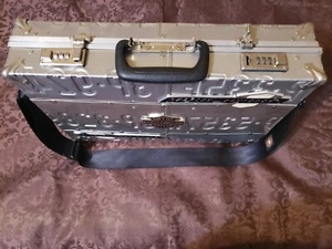 Harley Davidson Vintage Briefcase special promo case by Little Earth - Picture 1 of 11
