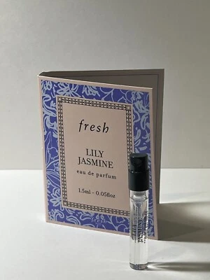 FRESH LILY JASMINE EAU DE PARFUM Amostra Spray 0,05 oz 1,5 ml Novo - Imagem 1 de 3