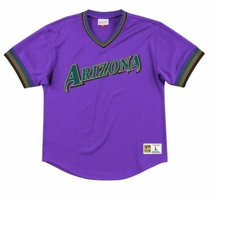 Mitchell & Ness Arizona Diamondbacks Baseball Jersey New Mens XL MSRP $90 Cover