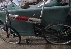 USED Montague Swiss Bike X 26" Folding Does Need A Couple Of Parts - Picture 1 of 2