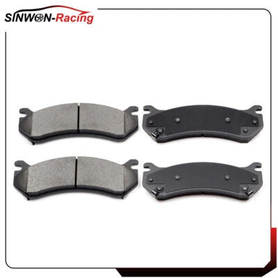 4 X For Chevy Silverado 1500 Suburban GMC Yukon Xl 2500 Rear Metallic Brake Pads - Image 1 of 4