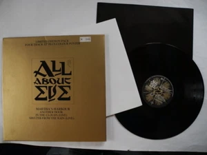 ALL ABOUT EVE Martha's Harbour + 3 tracks 12" Maxi with colour poster 1988 UK EX - Picture 1 of 2