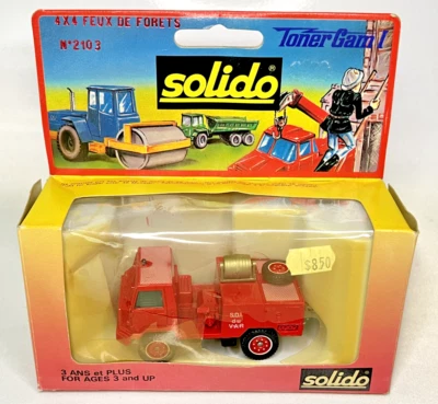 Solido 1/50th Scale #2103 Toner Gam I Berliet 4x4 Feux de Forets - Image 1 of 4