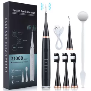 Ultraschall Zahnsteinentferner USB Elektrisch Reinigung Whitening Zahnreiniger - Bild 1 von 14