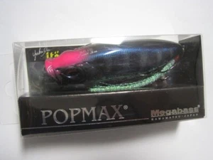 Megabass POPMAX Farbe ROSA RÜCKSEITE SILHOUETTE FORMULAR limitiert SP-C Neu in Verpackung!! POP-MAX - Bild 1 von 4