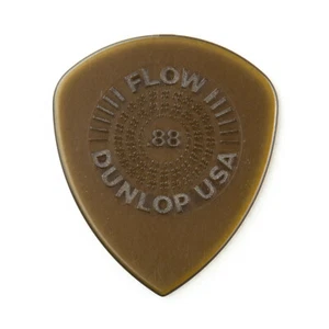 Empuñadura estándar Jim Dunlop Flow 0,88 mm plectrums - (Bolsa de 6 selecciones) - Imagen 1 de 2