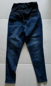 Isabel Maternity Jegging Size 8 Blue Stretch Denim - Picture 1 of 4