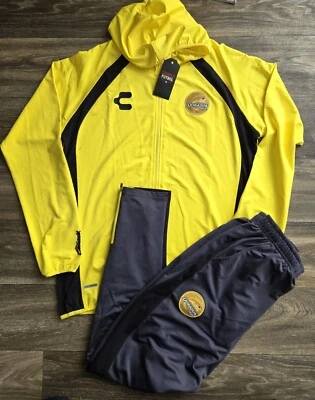 NWT Charly Dorados De Sinaloa Tracksuit Jacket Pants Maradona Mens Size Large - Image 1 of 4
