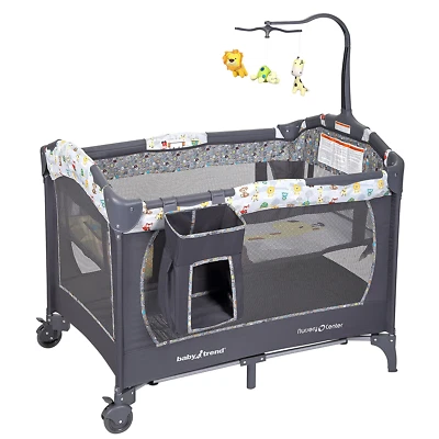 Corralito.Para Beb�S Cuna Cama Estaci�N Cambiadora De Pa�Ales Graco Pack N' - Image 1 of 4