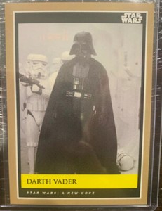 2019 Topps Star Wars Galactic Moments Darth Vader Card A New Hope #1