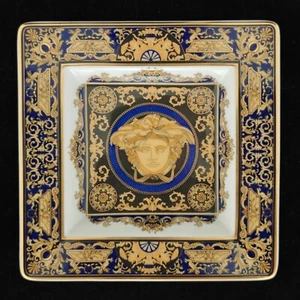 Rosenthal Versace Medusa blue Bowl - 13 cm (D1147) - Picture 1 of 4
