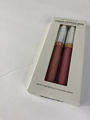 ANASTASIA BEVERLY HILLS Liquid Lipstick Duo Crush & Rose 2x 0.11oz/3.2g NEW - Image 1 of 4