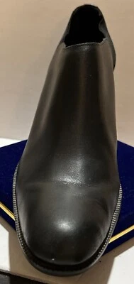 Botines Hillard And Hanson de cuero negro talla 8m #2008 Foto 1 de 4