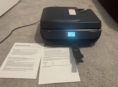 HP Officejet 5255 All-in-One Print Scan Copy Printer. Tested - Image 1 of 3