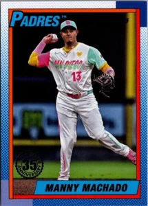 2025 Topps '90 Topps #T9078 Manny Machado San Diego Padres - Picture 1 of 2