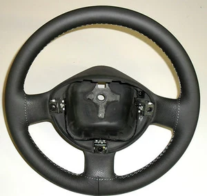 Copri volante rivestimento adatto Fiat Doblò vera pelle antracite Made In Italy - Imagen 1 de 2
