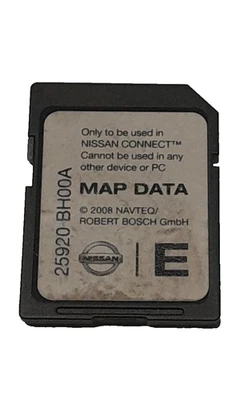 NISSAN  Connect  SD CARD Qashqai Juke Cube Note SAT NAV 25920BH00A/MATCH NUMBERS - Image 1 of 2