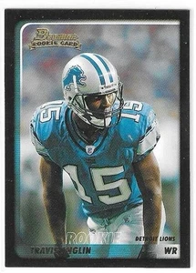 2003 BOWMAN TRAVIS ANGLIN RC #123 DETROIT LIONS - Picture 1 of 2
