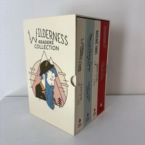Wilderness Readers Collection 4 Book Box Set Thoreau, John Muir, Mark Twain - Picture 1 of 11
