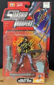 1997 Starship Troopers🔥 JOHNNY RICO AF ~ Casper VanDien 🔥Mega Marauder JSA COA - Bild 1 von 11