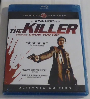 THE KILLER (1989) DRAGON DYNASTY ULTIMATE EDITION BLU-RAY 2010 OOP SEALED NEW! - Image 1 of 2