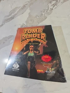 Factory Sealed 1999 Tomb Raider Starring Lara Croft CCG 2-Player Quest Deck Set - Picture 1 of 3
