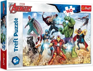 NEW Trefl Jigsaw Puzzle 160 Pieces 6+ Ages Disney Marvel, The Avengers - Picture 1 of 2