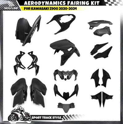 Bodywork Fairing Kit For Kawasaki Z900 SE 2020-2024 2021 Unpainted Panel ABS Foto 1 de 4