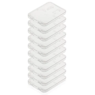 Poppstar Speicherkartenhüllen Hülle Aufbewahrungsbox für SD MMC MicroSD 10 Stück - Bild 1 von 2