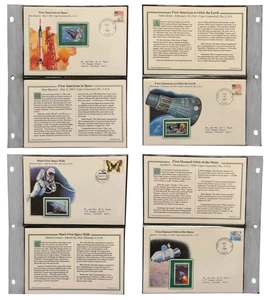 Space Exploration Covers Lot, Shepard, Glenn, Leonov, Apollo 8 – Postal History - Picture 1 of 13