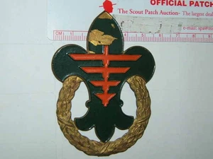 Ornamento cappuccio Boy Scout 1937 World Jamboree 6765O - Foto 1 di 1