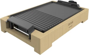 Tasty & Grill 2000 Bamboo Black Piastra Elettrica Potenza 2000 W, Acciaio Inossi - Foto 1 di 12