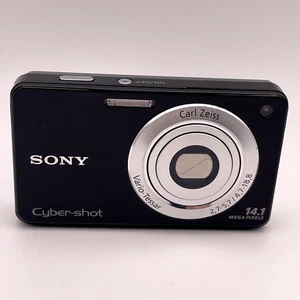 Sony Cyber-shot DSC-W560 fotocamera digitale - nero - obiettivo bloccato / non si accende - Foto 1 di 7